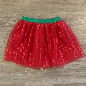 Girls Holiday Skirt